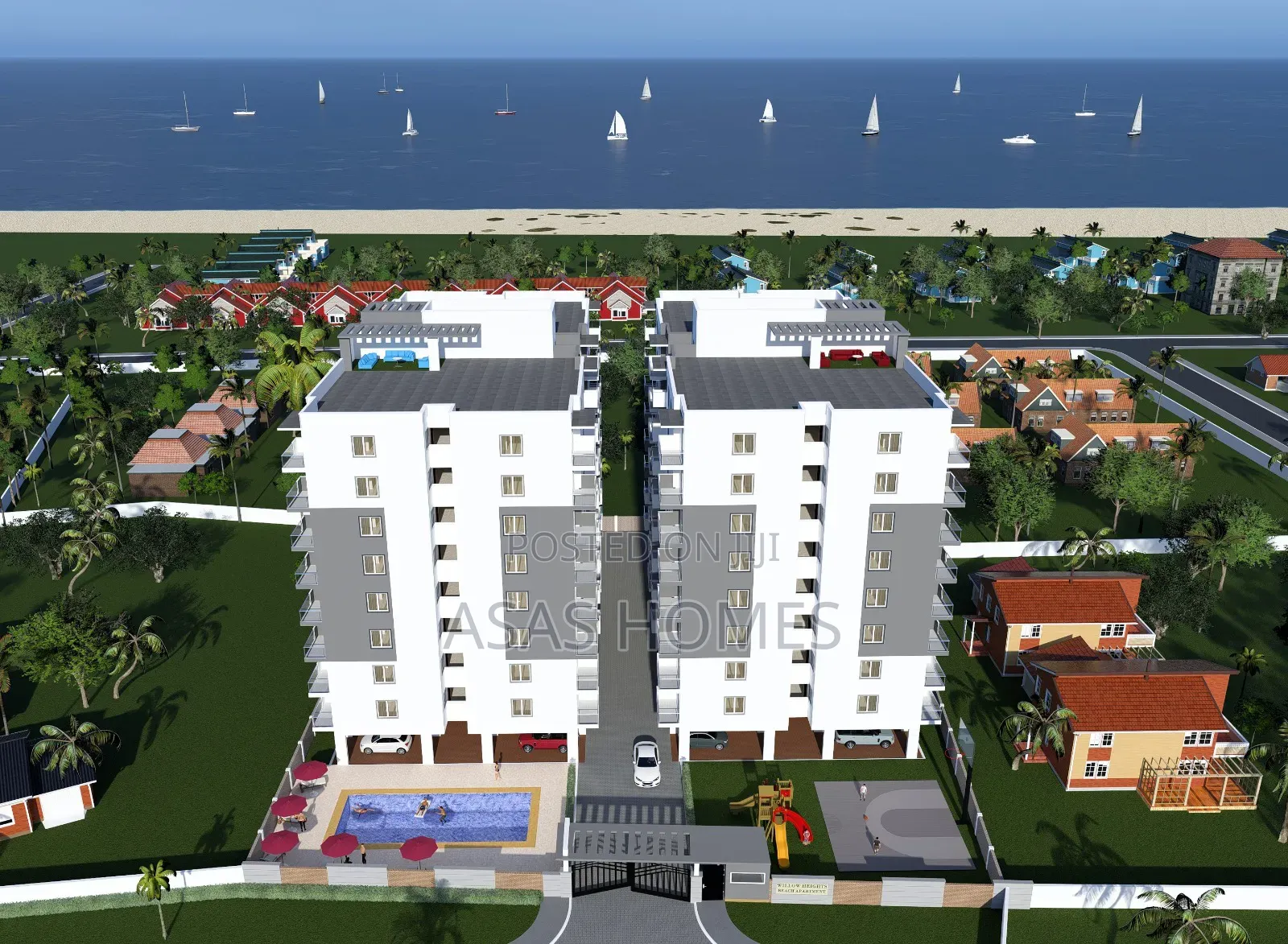 2bdrm Apartment in Willow Heights Beach, Nyali Mkomani for sale