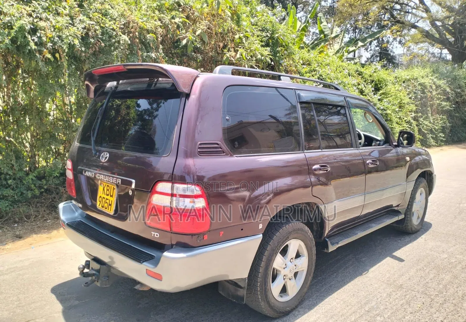 Toyota Land Cruiser 2006 Burgundy