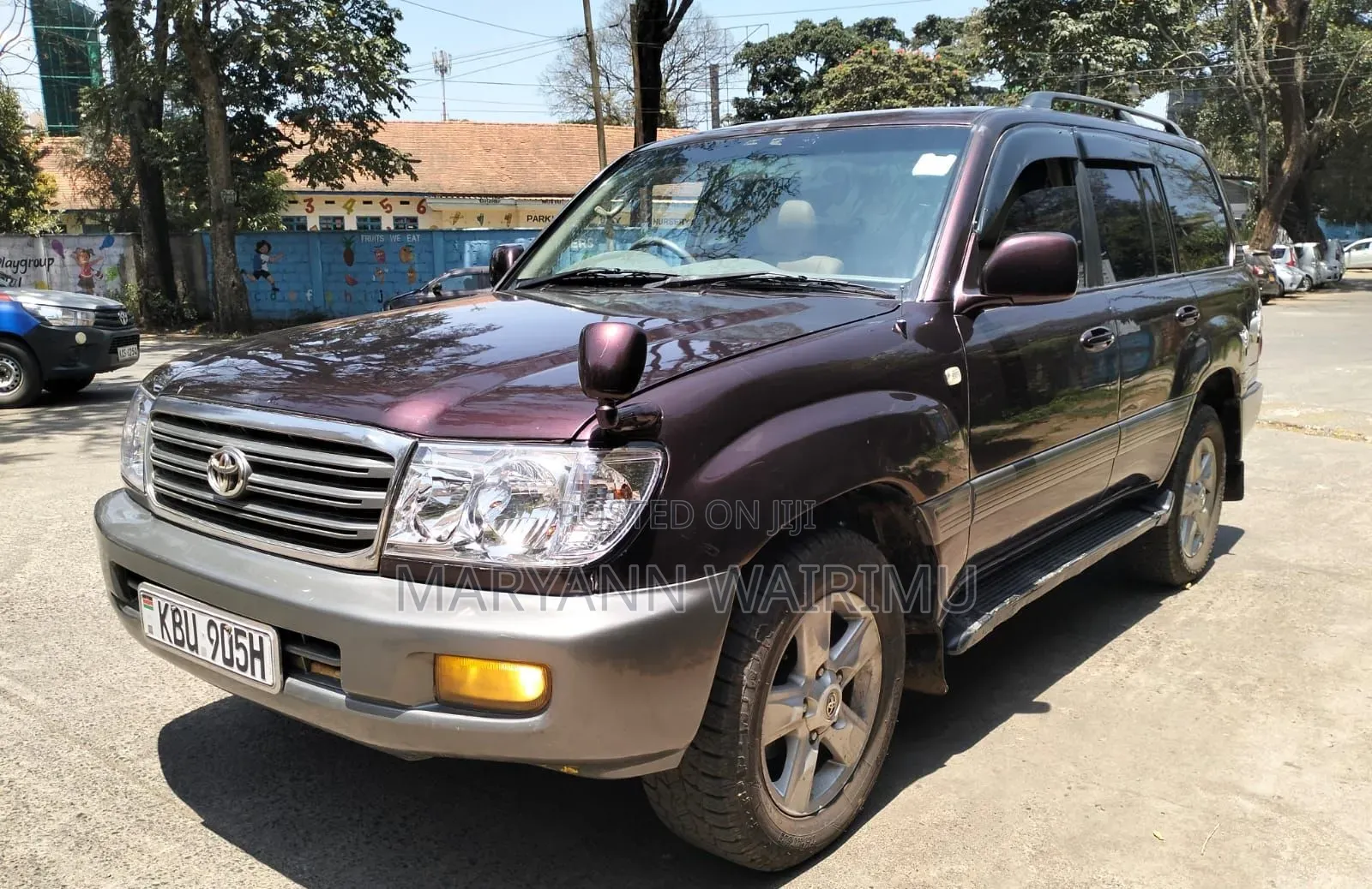 Toyota Land Cruiser 2006 Burgundy