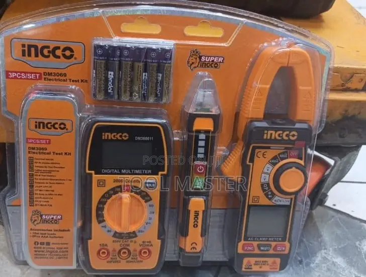 INGCO Digital Multimeter Set/Heavy Duty Smart Multimeter