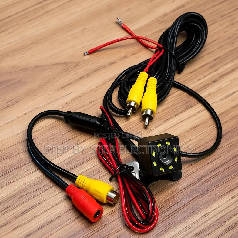 1080 Pixels Clarity Back Up 8 LEDs Car Rear Reverse Cameras