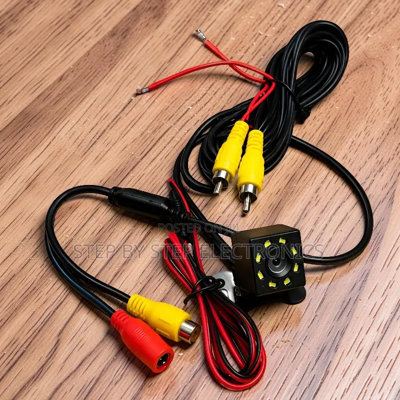 1080 Pixels Clarity Back Up 8 LEDs Car Rear Reverse Cameras