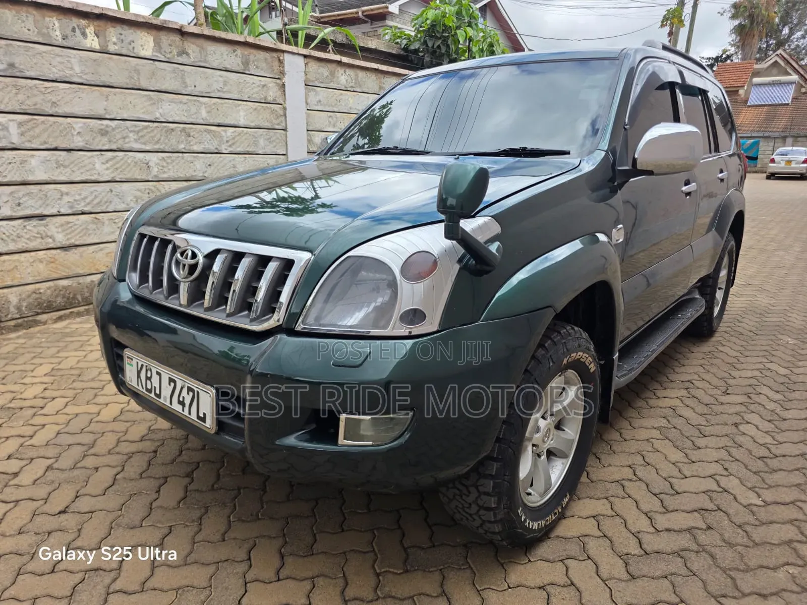 Toyota Land Cruiser Prado 3.0 D-4D 5dr 2004 Green