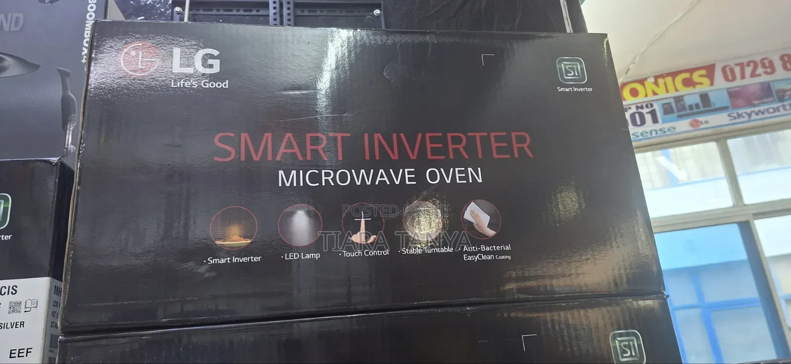 LG 42 Litres Solo Microwave MS4295CIS NEOCHEF