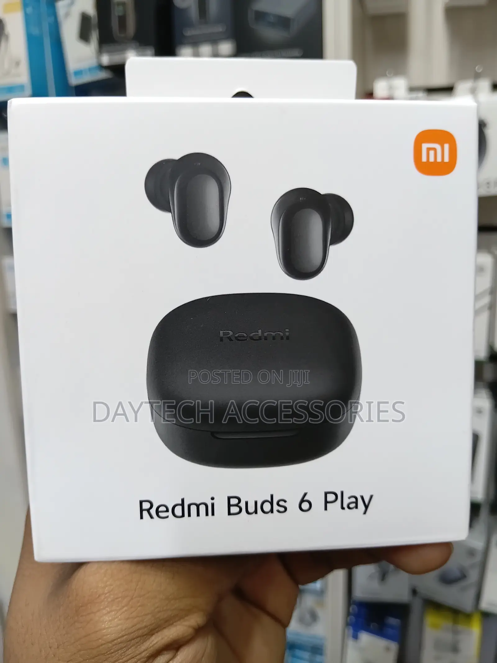 Redmi Buds 6 Play Wireless Earphones – Bluetooth 5.4 (Black)