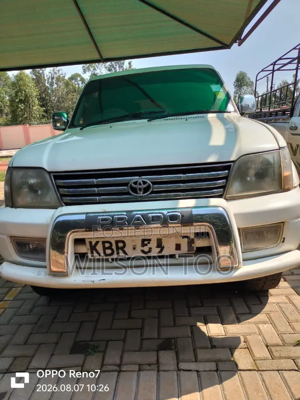 Toyota Land Cruiser Prado 2004 Silver
