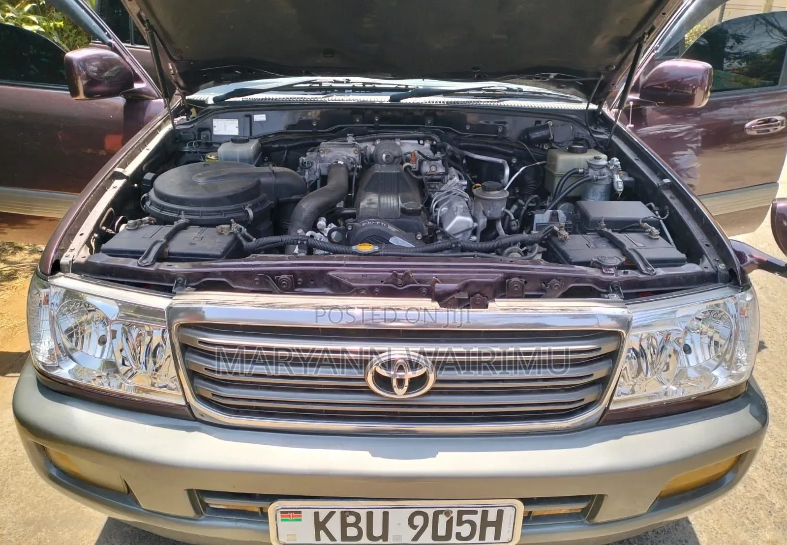 Toyota Land Cruiser 2006 Burgundy