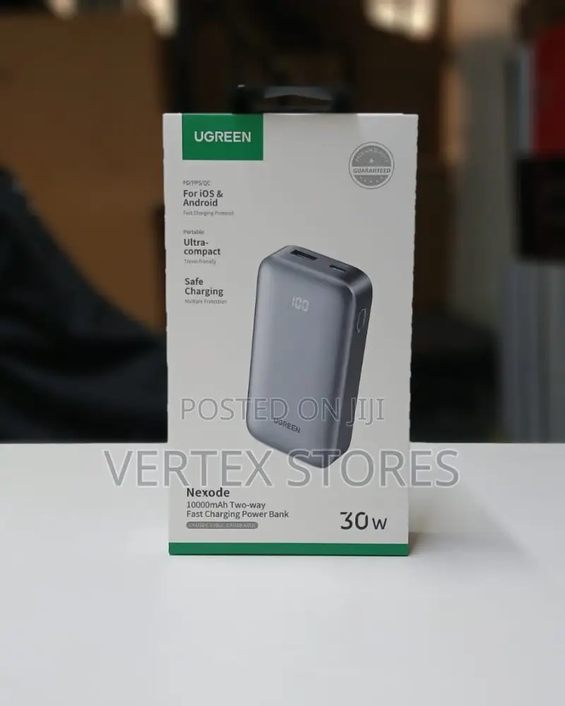 UGREEN PB502 10000mAh Two-Way Fast Charging Power Bank (30W)