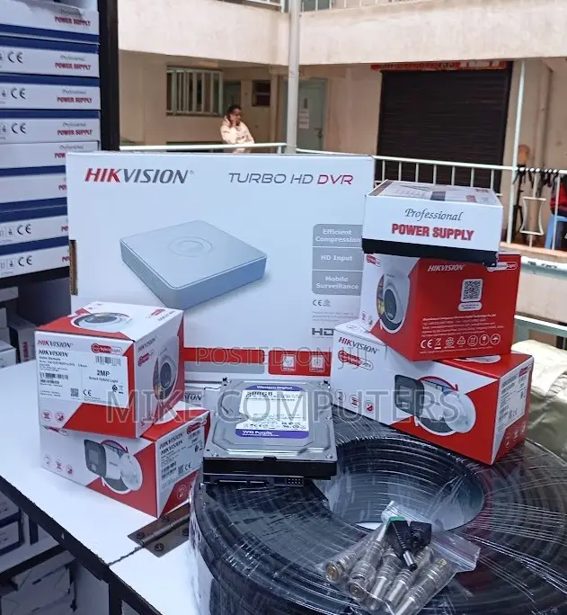 Hikvision Smart Hybrid CCTV Camera 4 Channel Colour Image 1way Audio