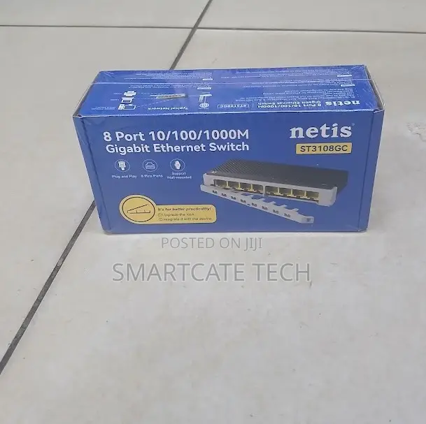 Netis ST3108GC 8-Port Gigabit Network Connectivity Switch