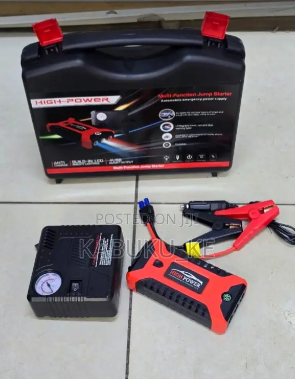 99800mAh High Power Car Jump Starter Power Bank Multifunctional Kit