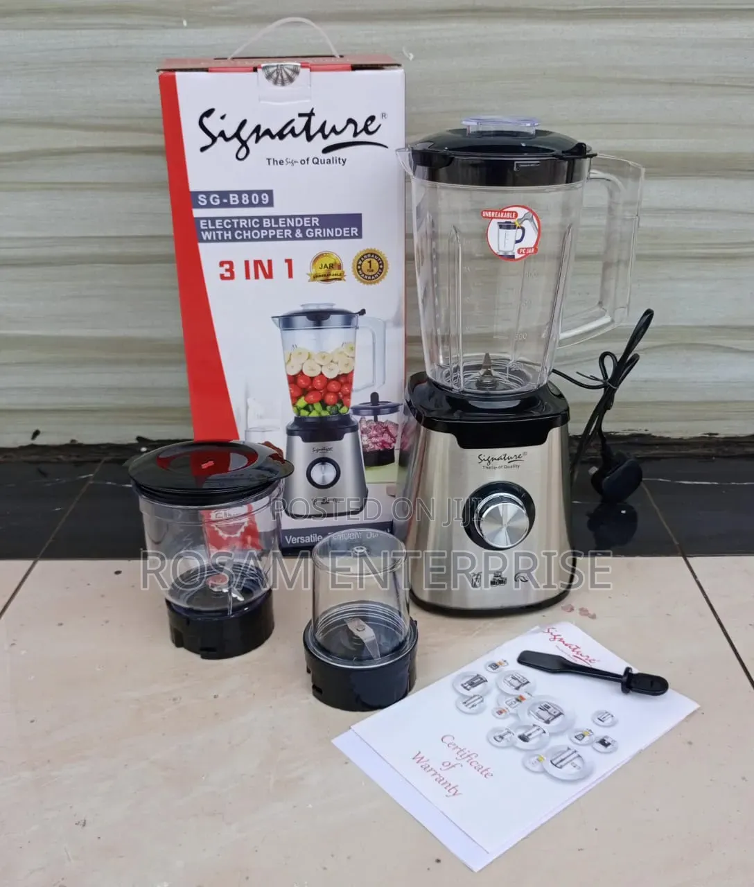 Signature Blender 3in1