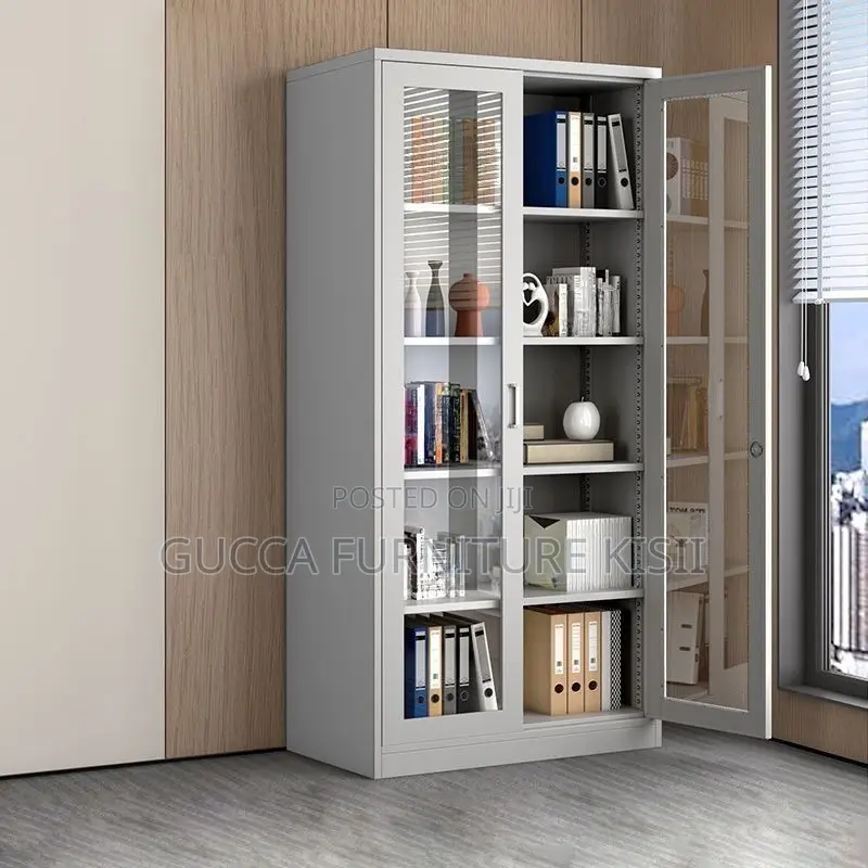 Storage Cabinet; Aluminium Glass Filling Cabinet