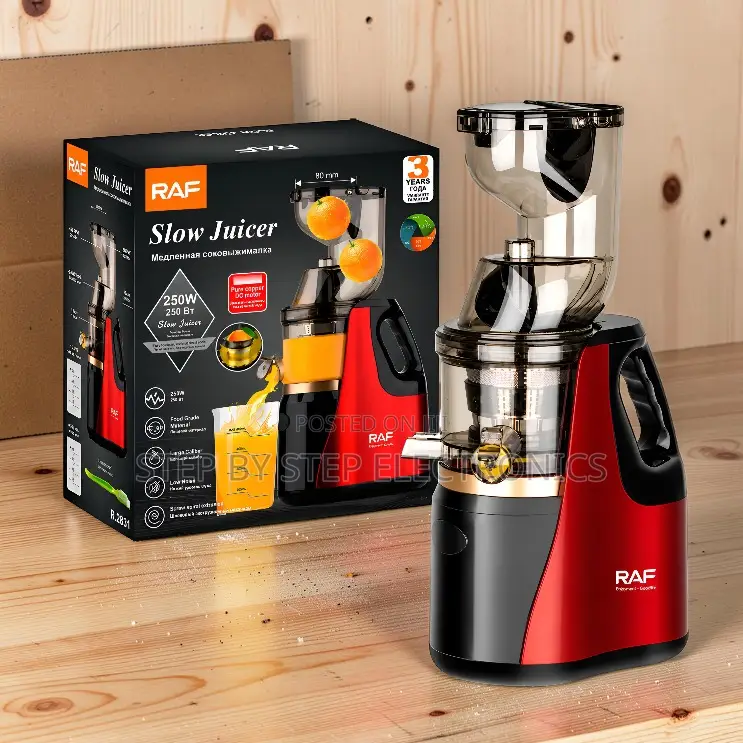 Healthy Lifestyle RAF R.2831 400Ml Slow Juicer Juice Extractor