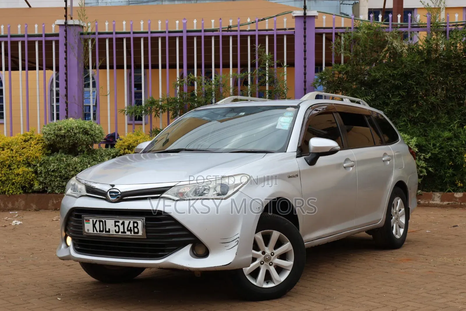 Toyota Corolla Fielder 2015 Silver
