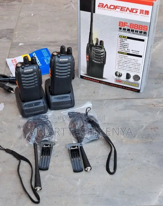 BAOFENG BF-888S Walkie Talkie 3-5km Range