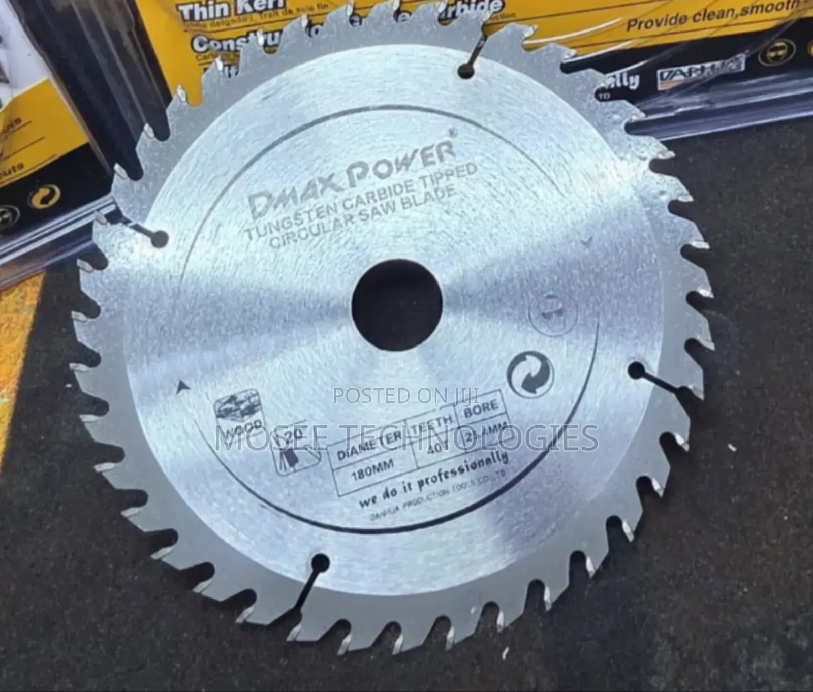 Dmax Power 180mm 9-Inch TCT Circular Saw Blade