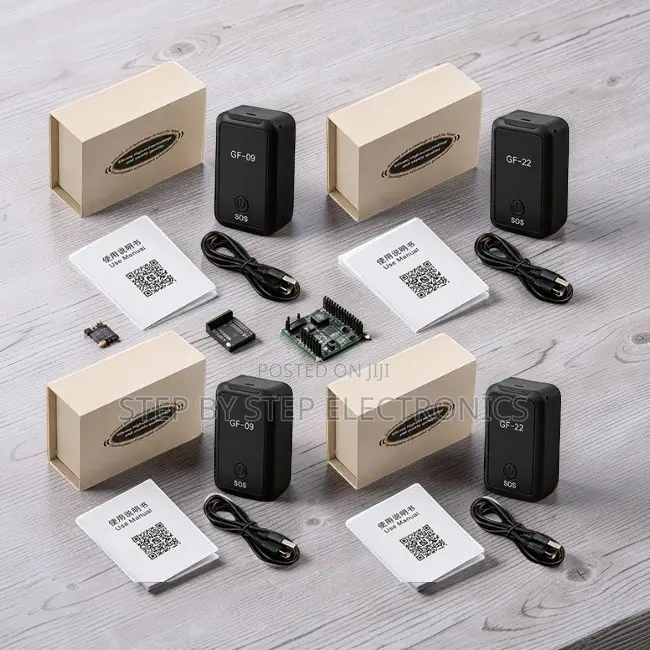 Built in Rechargeable Battery GF-09 & GF-22 GPS GSM GPRS Car Trackers