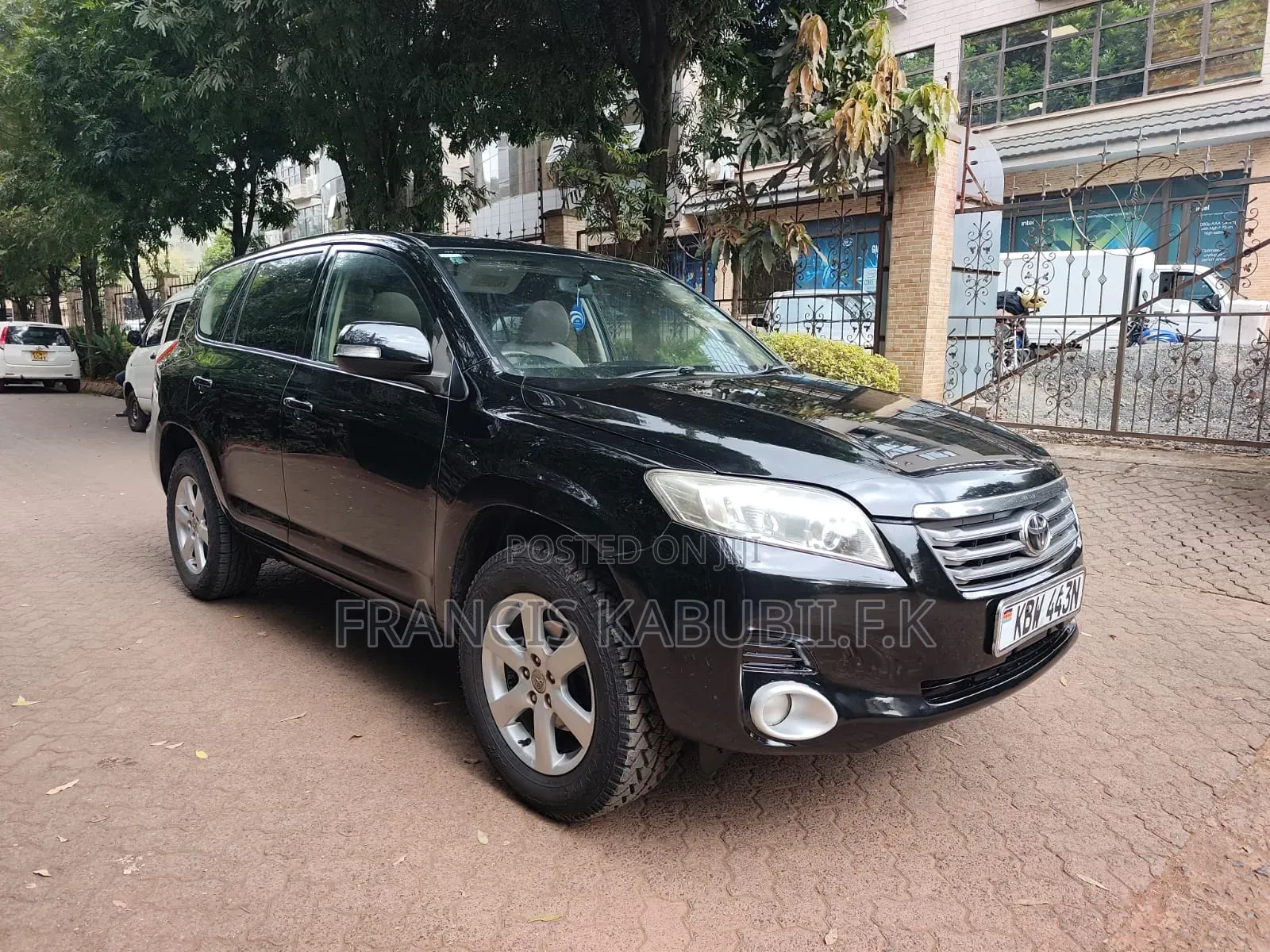 Toyota Vanguard 2007 Black