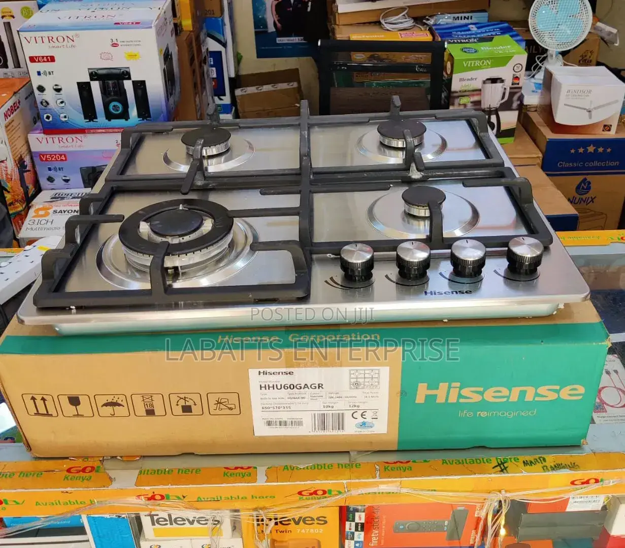 Hisense in-Built Gas Hob – Hhu60gagr
