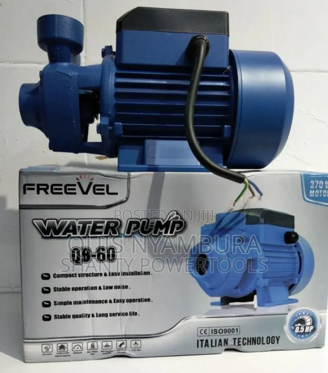 Freevel Water Pump/ Electric 0.5hp Water Pump 28m