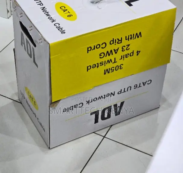 305M ADL CAT6 Network Installation Cable With Rip Cord