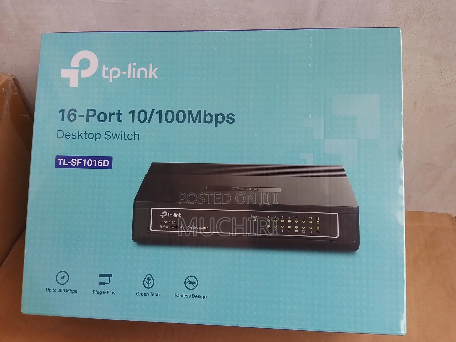 16 Port TP-Link Ethernet Switch