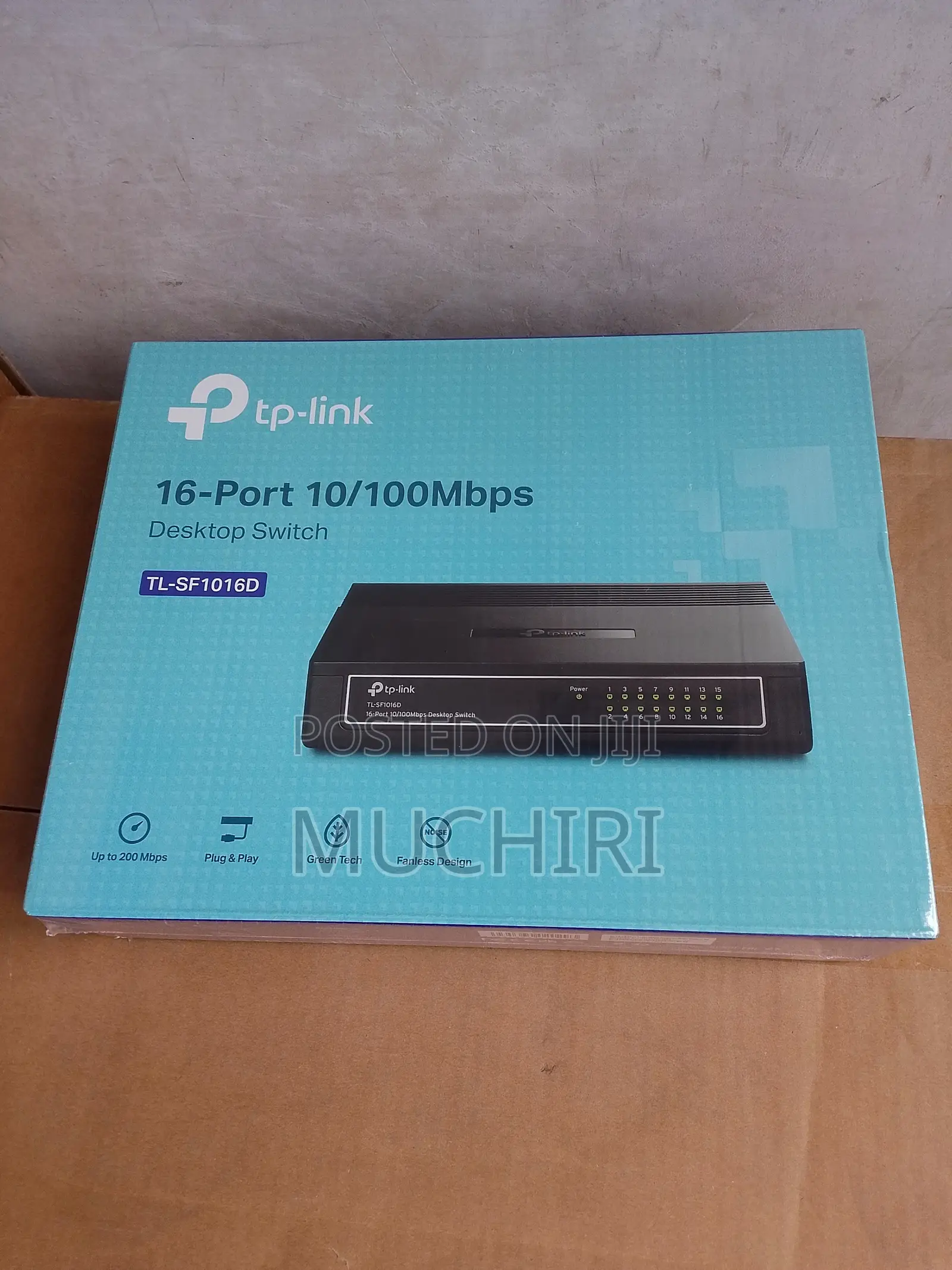 16 Port 100mbps TP-Link Network Switch