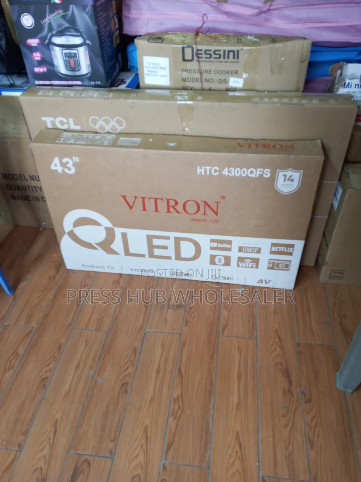 Vitron 43" QLED Smart Android TV ^√°°
