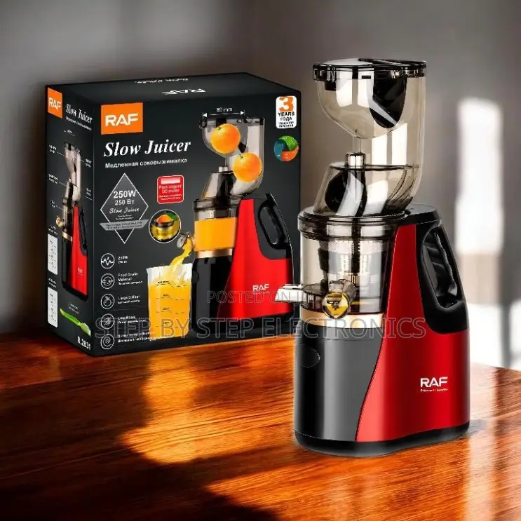 Smooth Performance RAF R.2831 400Ml Slow Juicer Juice Extractor
