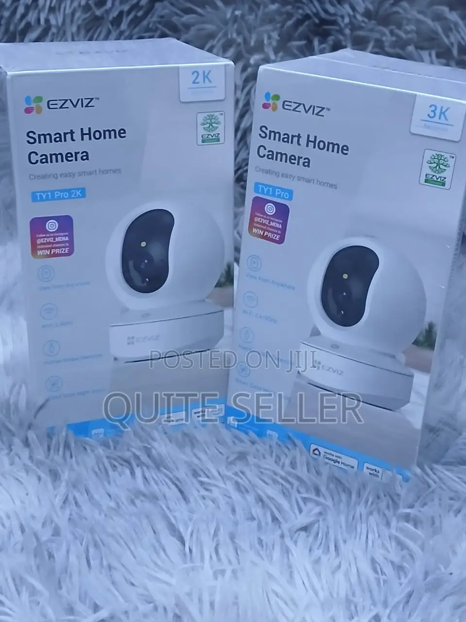 EZVIZ TY1 2K Wi-Fi Indoor Camera Smart Home Security TWO WAY AUDIO