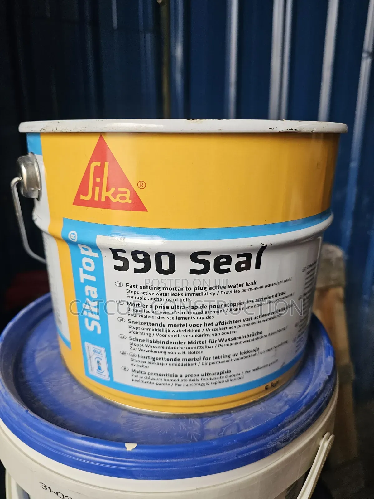 MasterSeal 590 – Fast-Setting Waterproof Plug