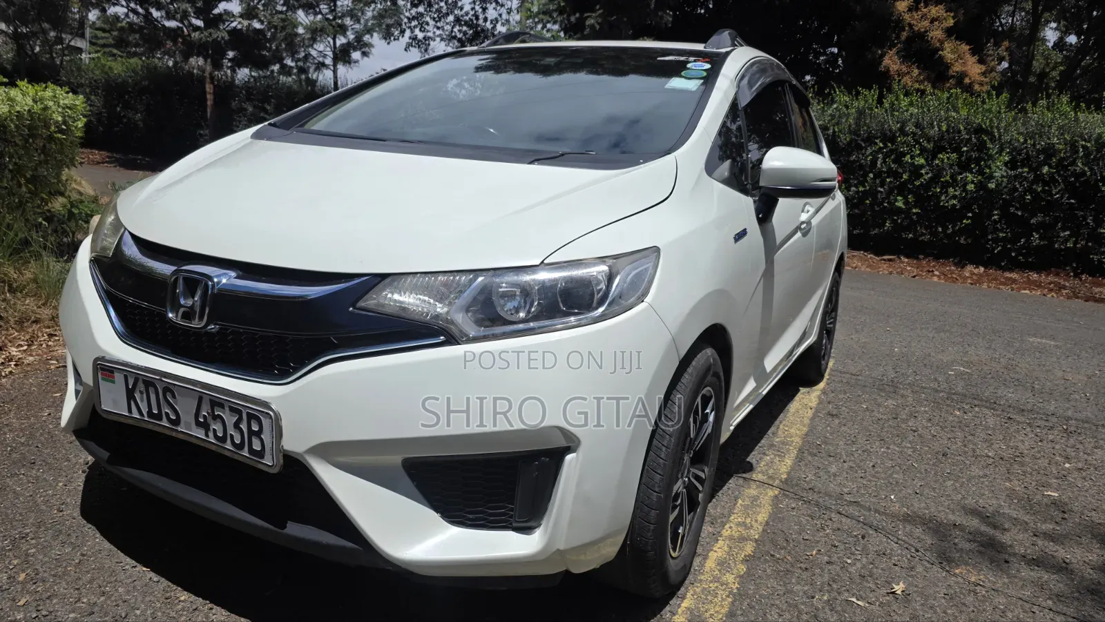 Honda Fit 2018 White
