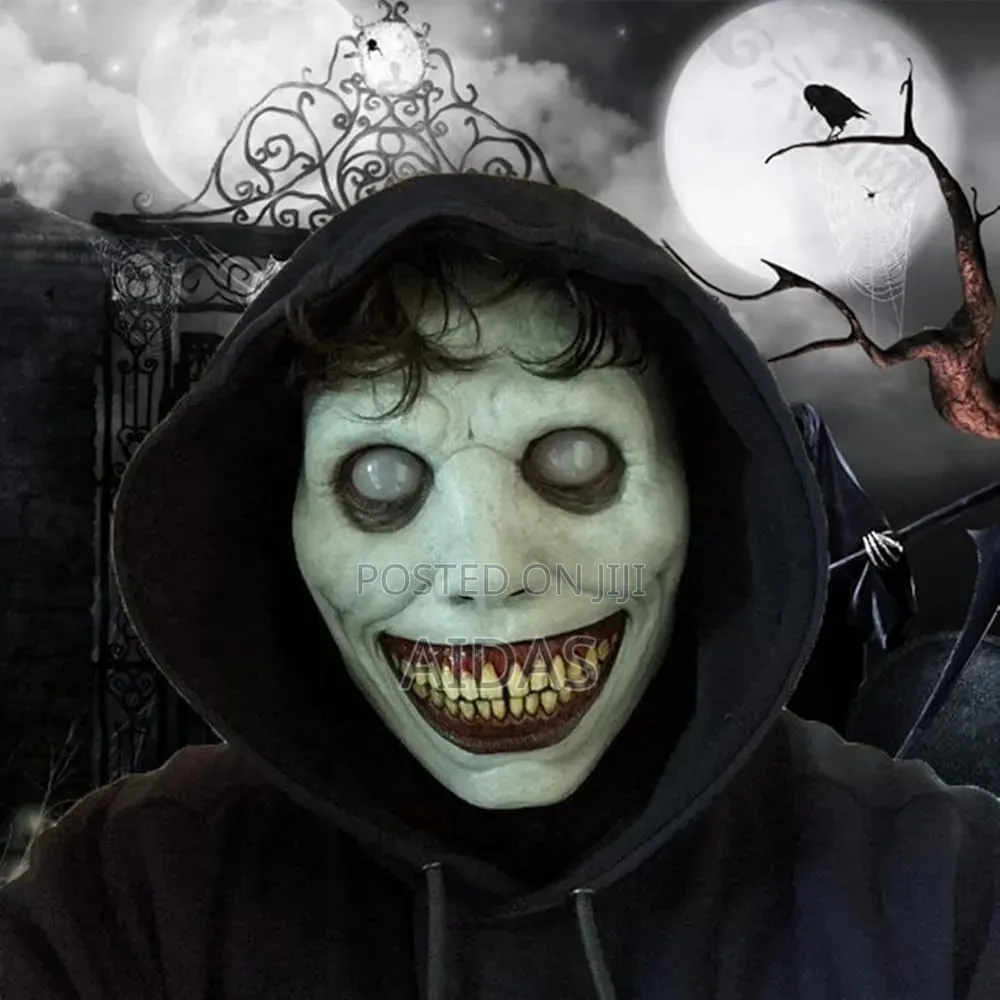 Scary Smiling Demons Masks, Halloween Zombie Masks, Scream