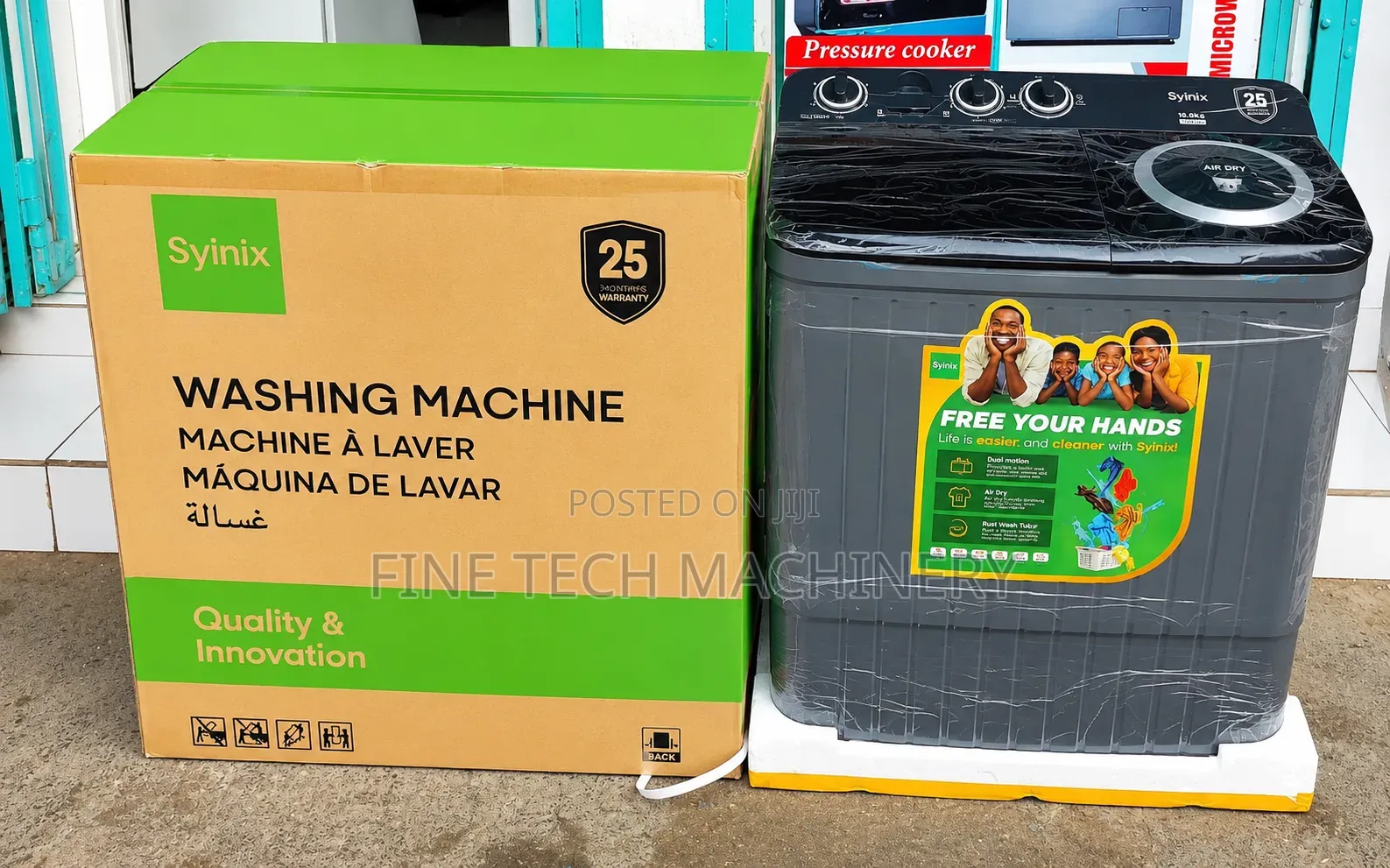 10kg Syinix Washing Machine