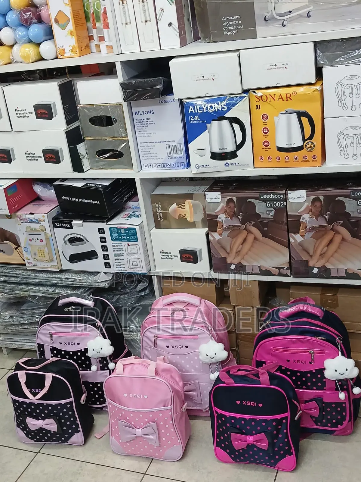 *2 in 1 3D Children School Backpack (Backpack + Lunch Bag)