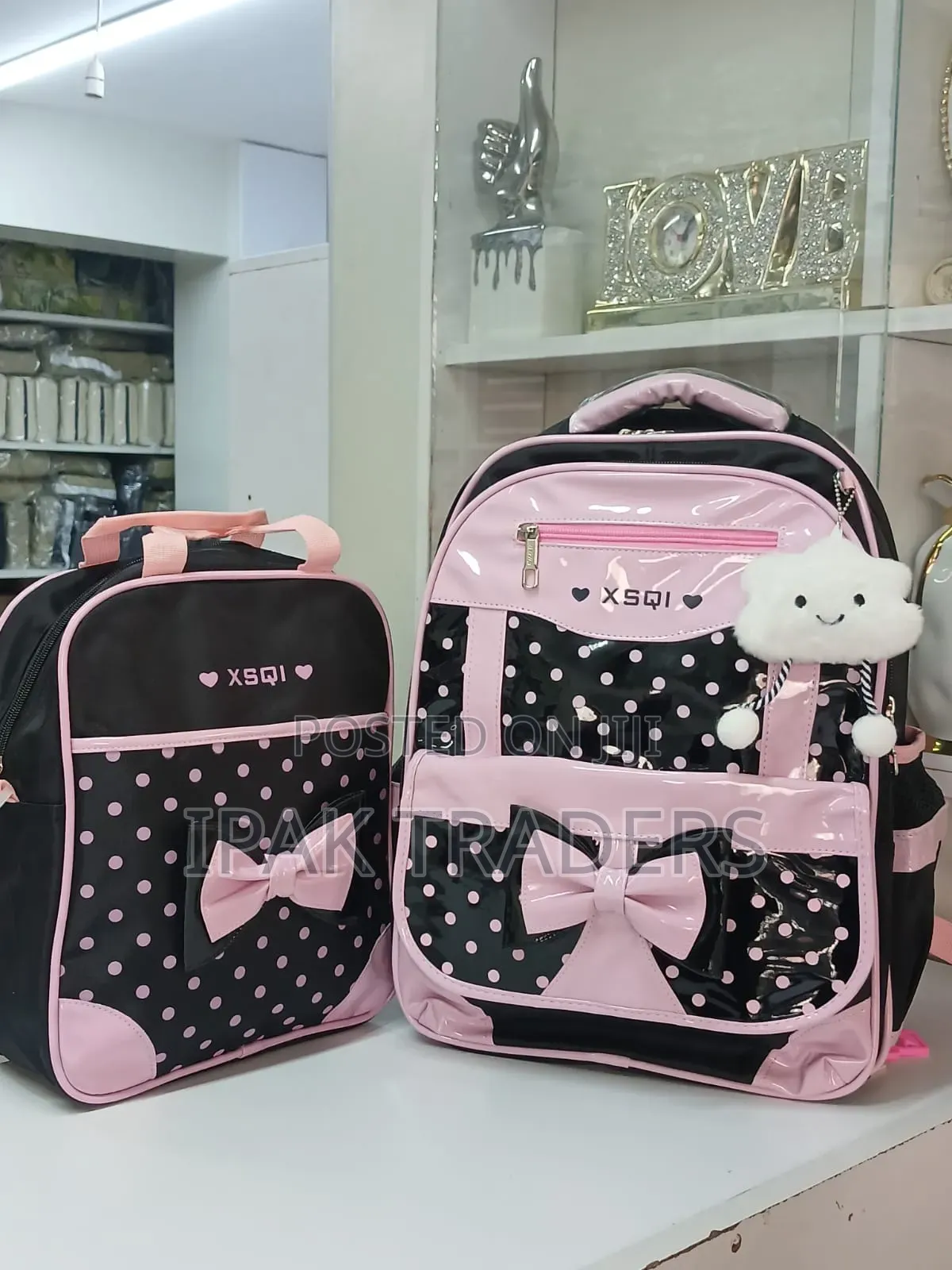 *2 in 1 3D Children School Backpack (Backpack + Lunch Bag)