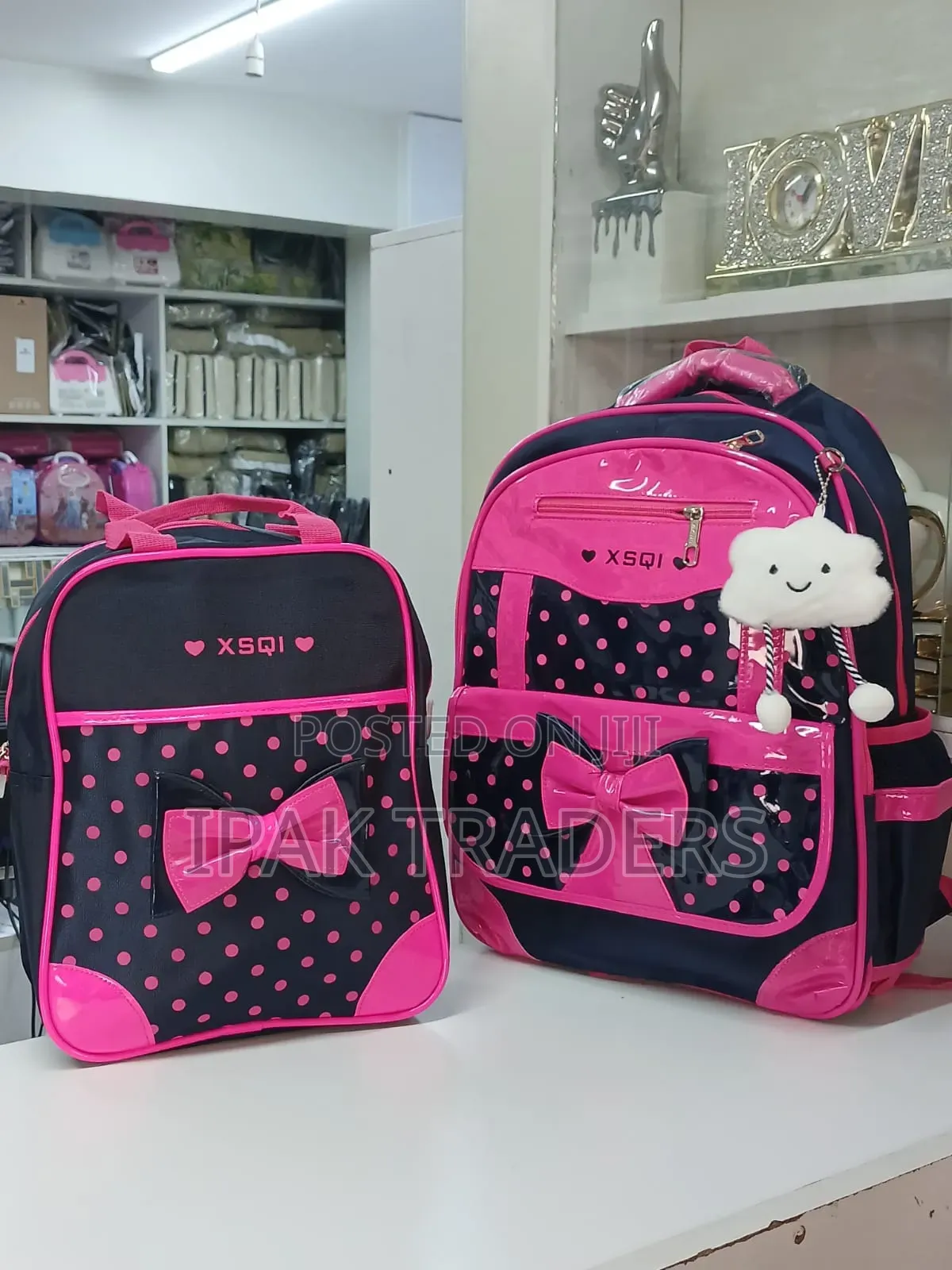 *2 in 1 3D Children School Backpack (Backpack + Lunch Bag)