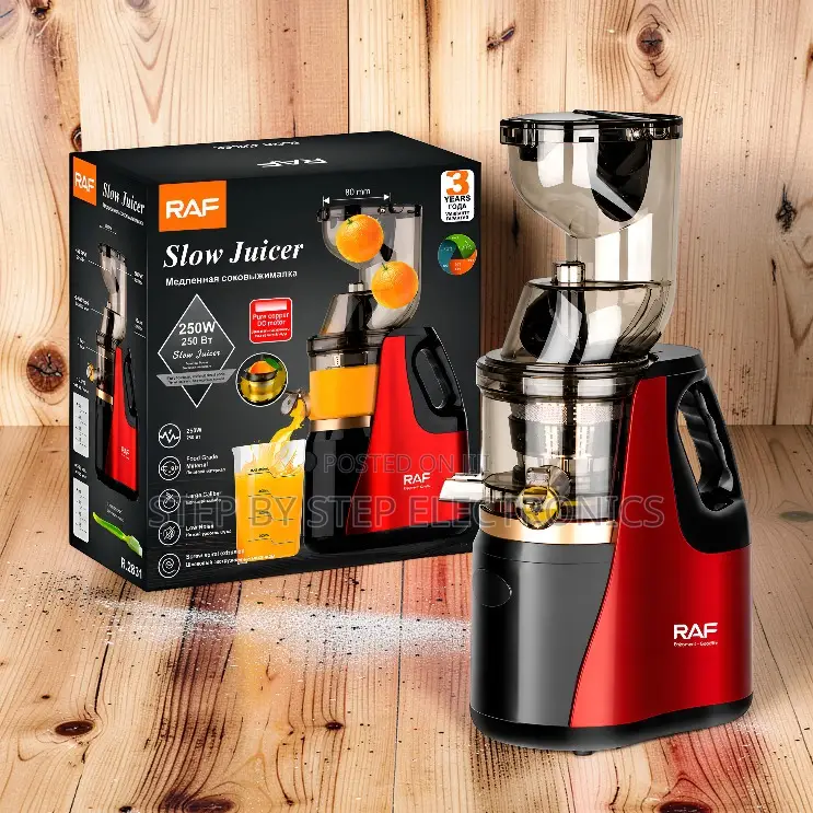 Premium Quality RAF R.2831 400Ml Slow Juicer Juice Extractor