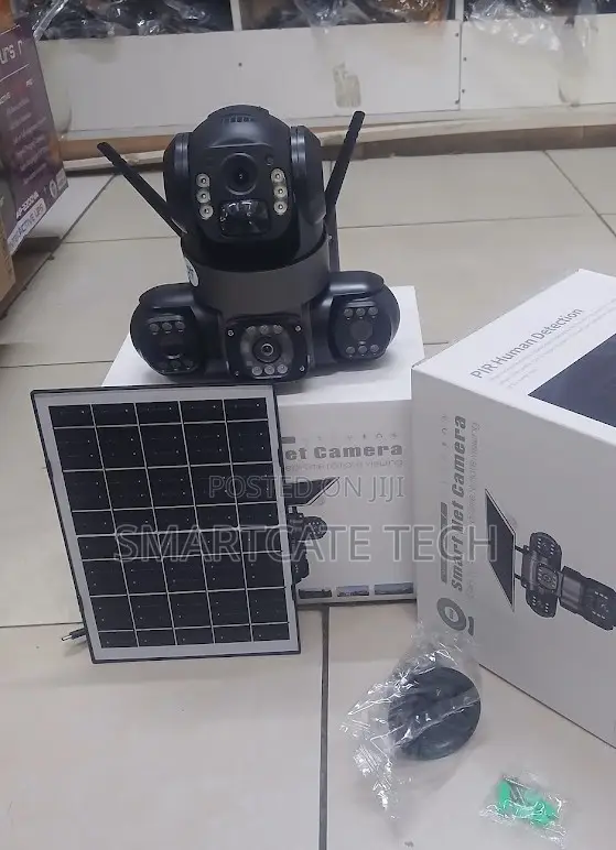 Triple Lens 4G CCTV With Smart Motion Detection