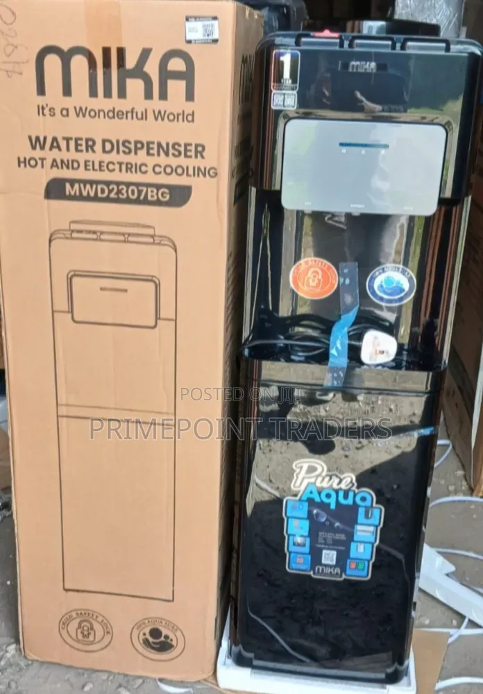 Mika MWD2307BG 3-Tap Water Dispenser – Hot, Normal & Electric Cooling