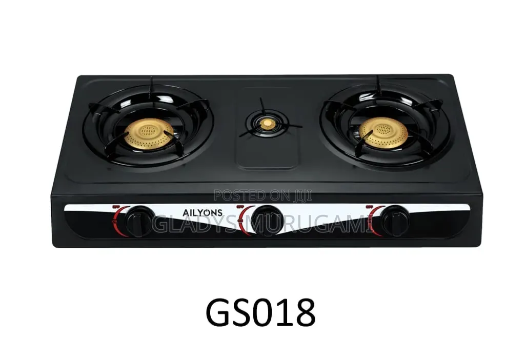 AILYONS 3 Burner Stainless Top Gas Cooker Burner