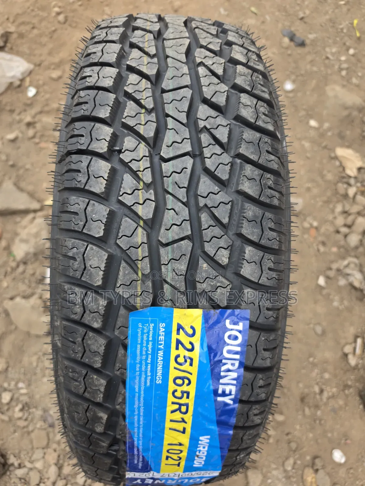 225 /65 R17 Journey Tyres (All Terrain)