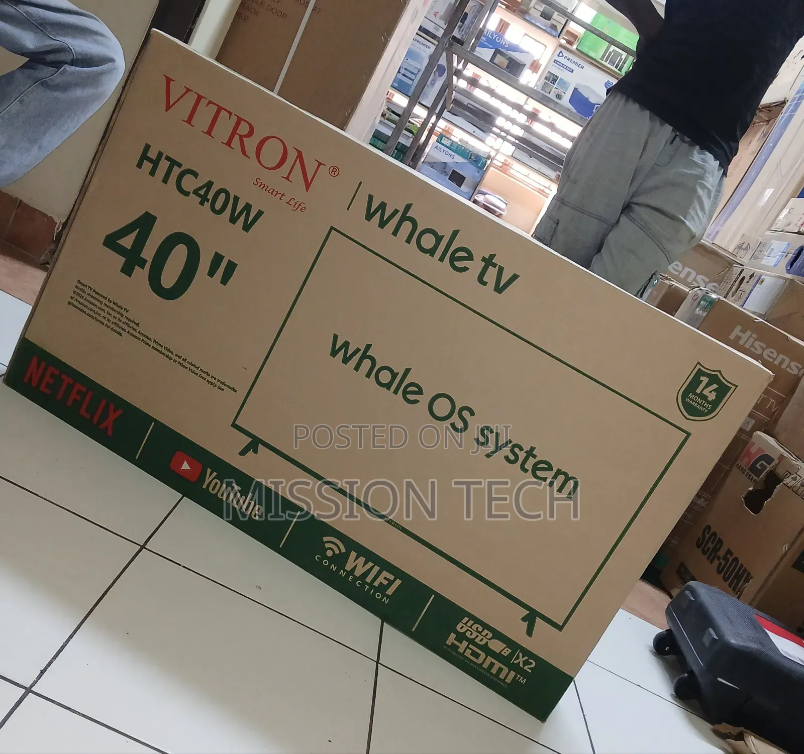 Vitron 40"inches Smart Whale