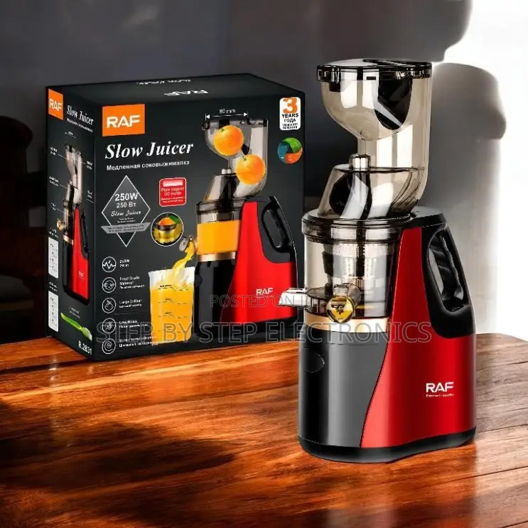 Durable Construction RAF R.2831 400Ml Slow Juicer Juice Extractor