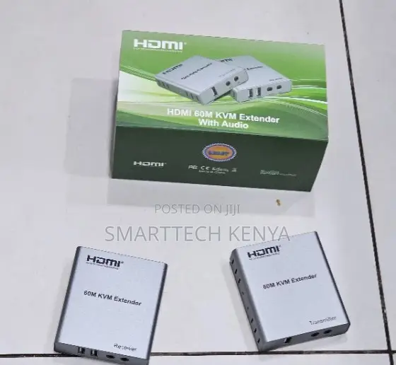 60m USB KVM Hdmi Extender With 1080p R/L Audio by Cat5e Cat6 Rj45