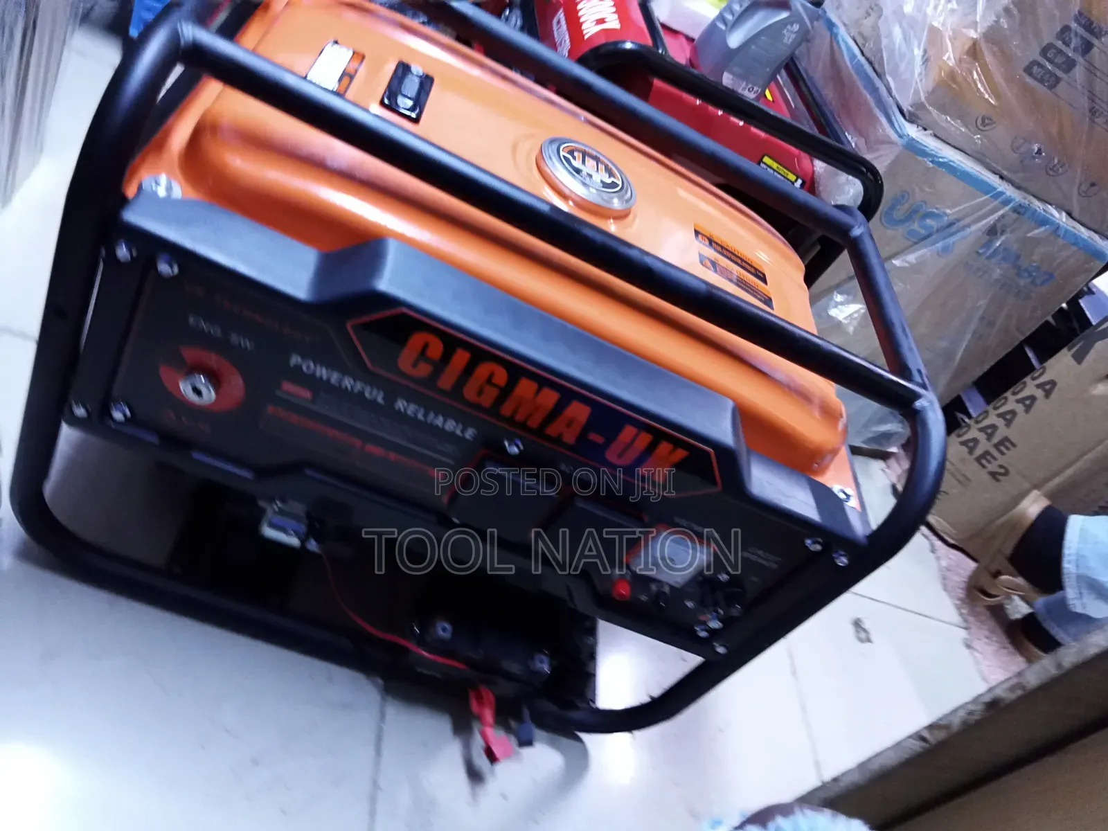 Petrol 3.5kva Cigma Uk Generator