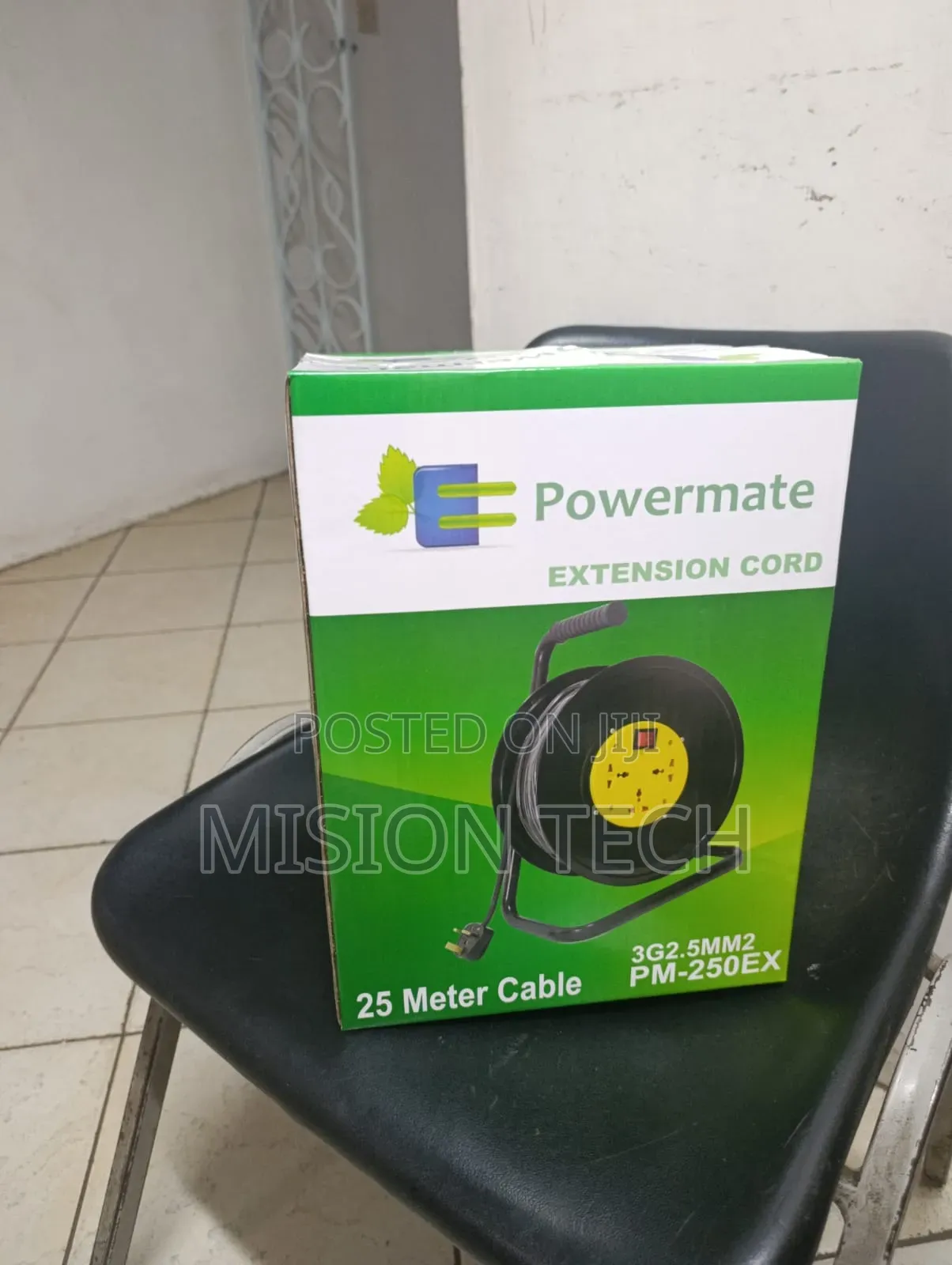 Powermate 2.5mm 25mtrs Extension Reel **