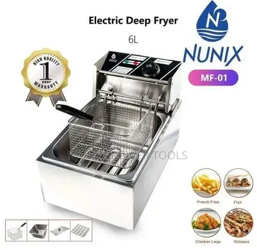 Nunix Electric Single Deep Fryer "6litres".
