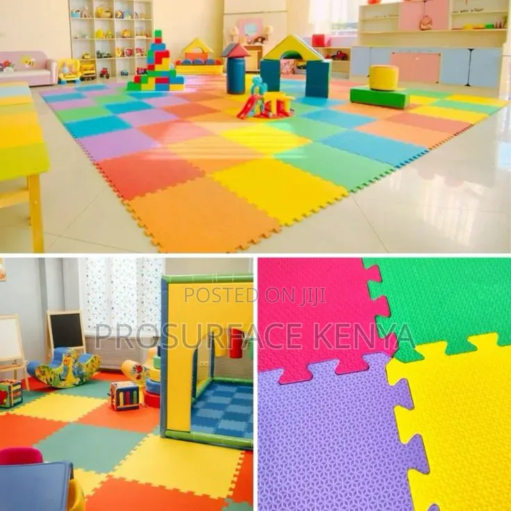 EVA Play Mat 60×60cm 10mm | Kids Room & Daycare Flooring